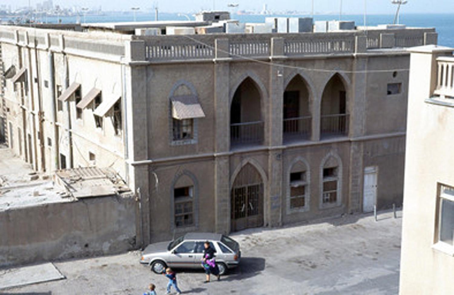 Image of compound being used by Kuwait municipality