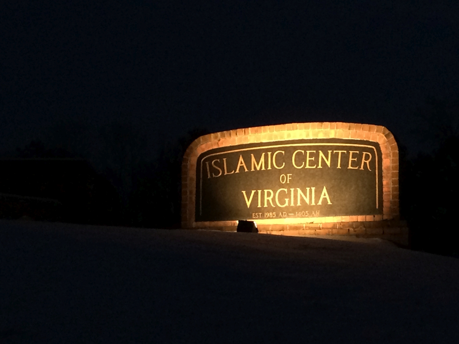 Islamic Center sign