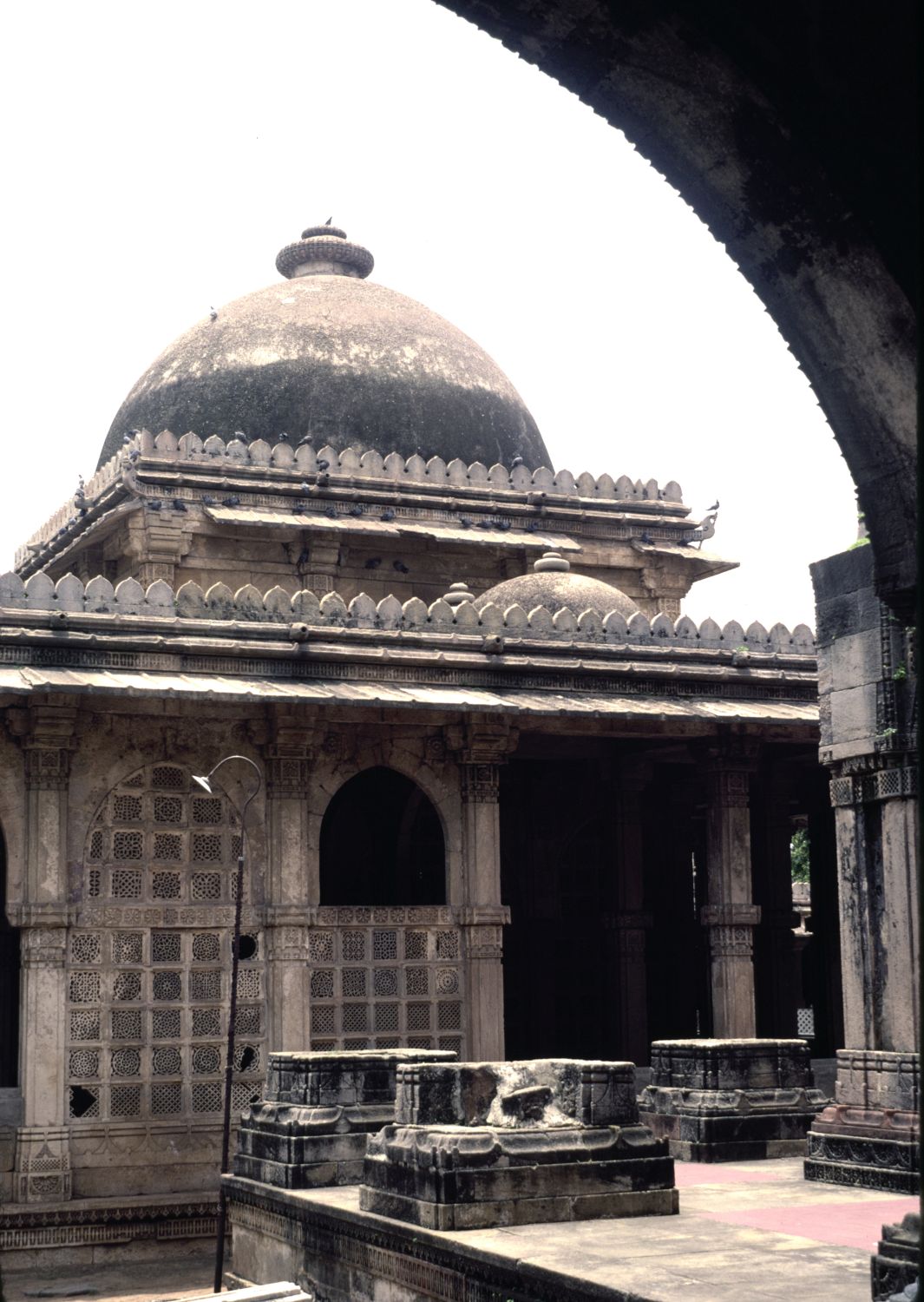 View of small tomb from Qutb-i Alam Tomb.