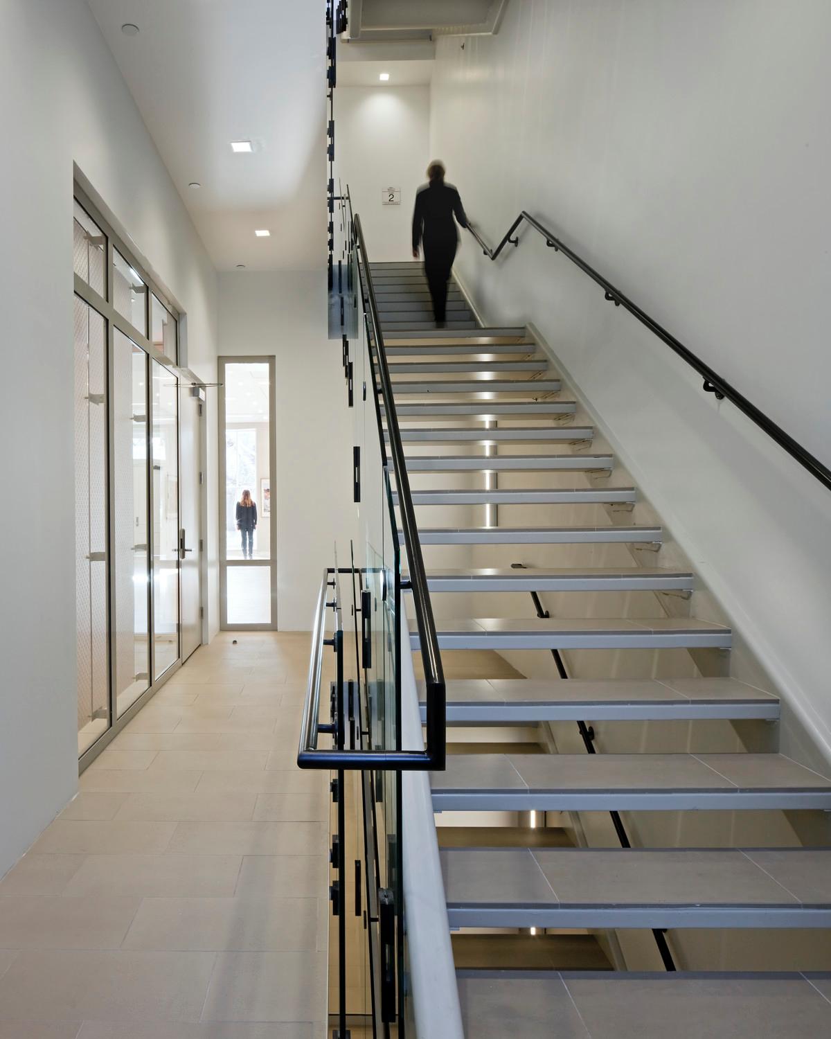 <p>View of the new stair</p>