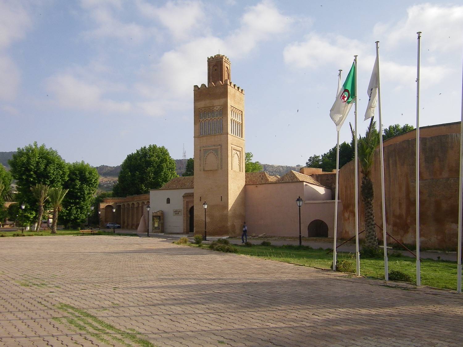 Exterior view of the mosque 
