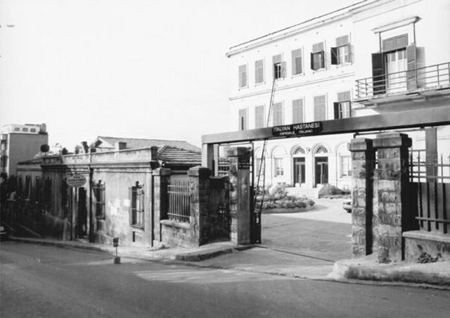 View of the Italian Hospital