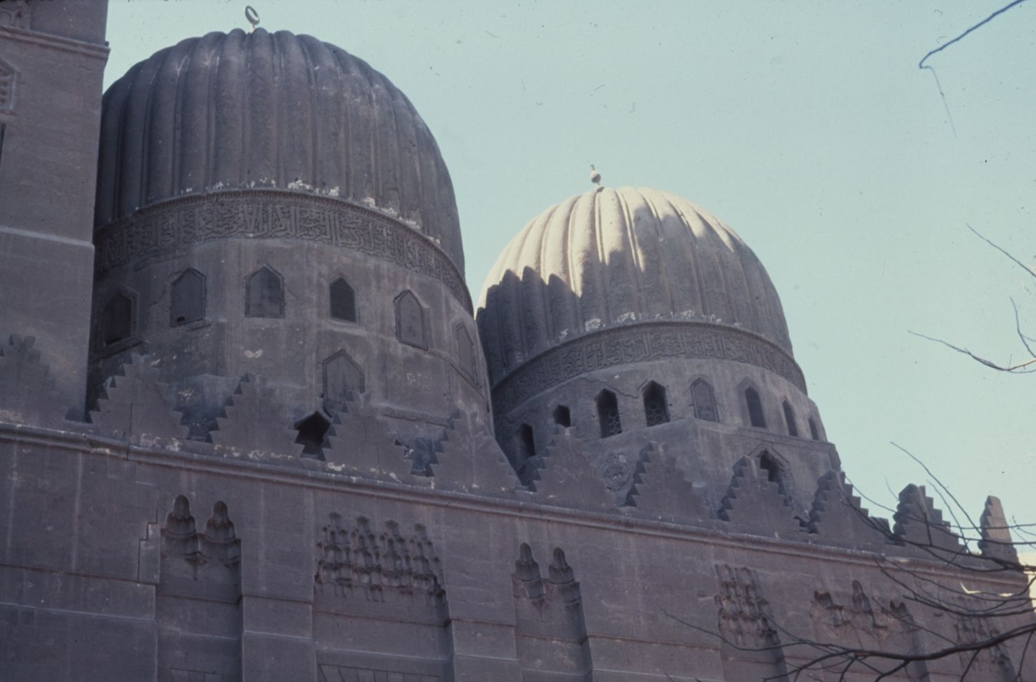 <p>Exterior view of domes.</p>
