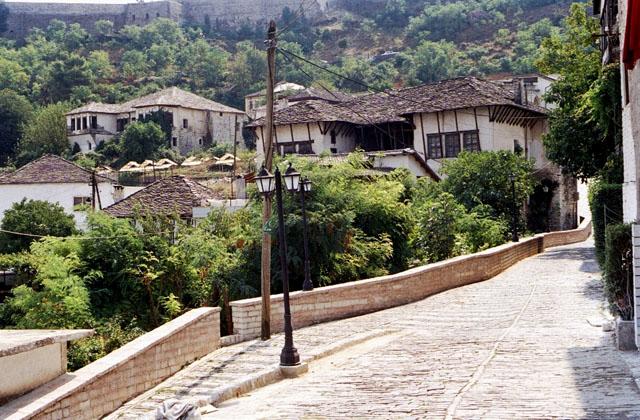 Street of Gjirokastra