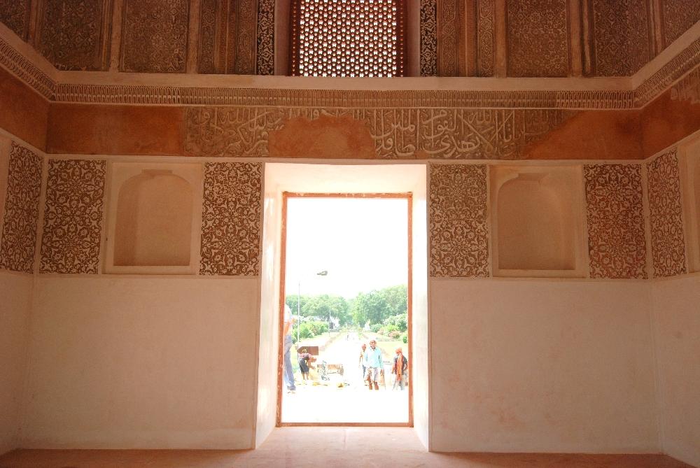Conservation of Sunder Burj, interior after restoration