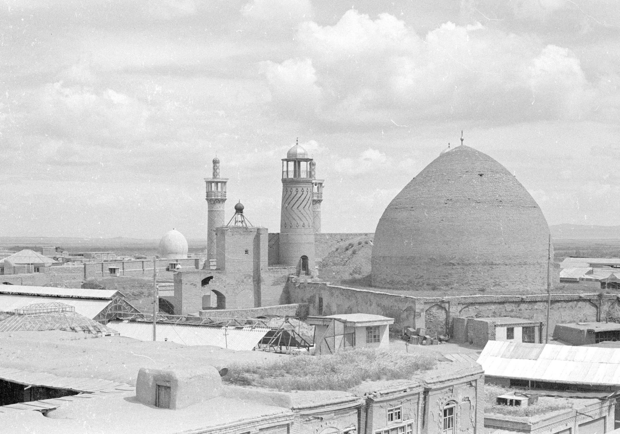 View of dome and minarets.&nbsp;