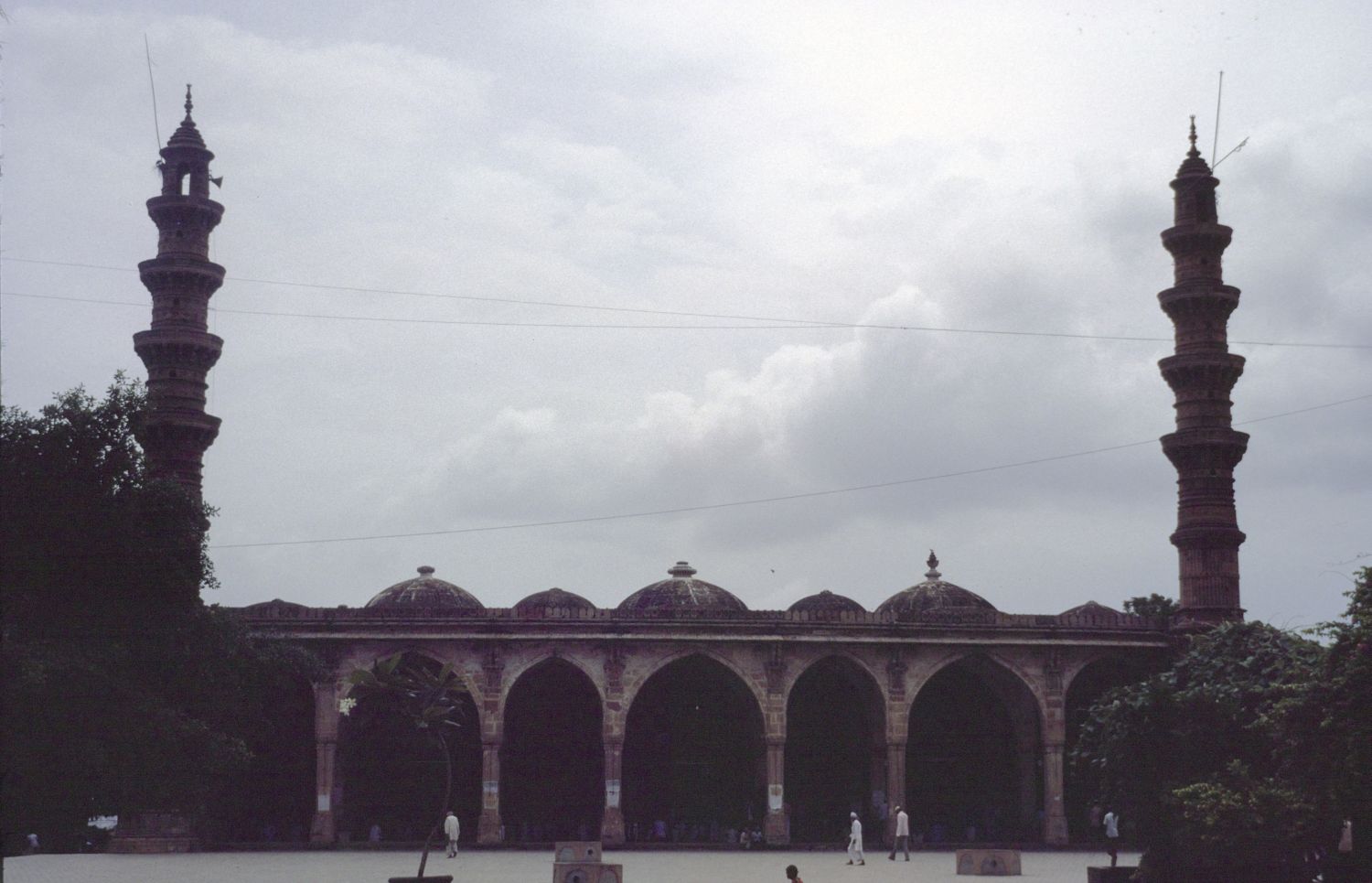 Mosque: exterior view from east.
