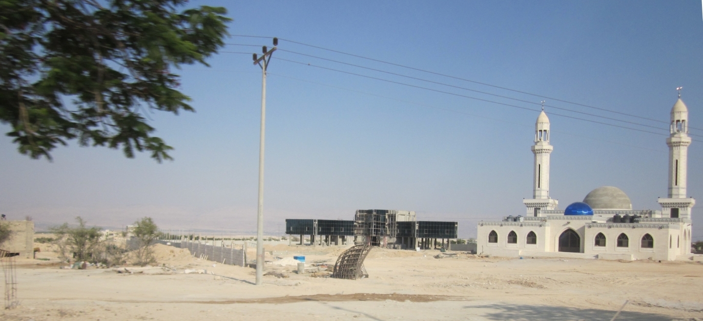New mosque construction in Jericho