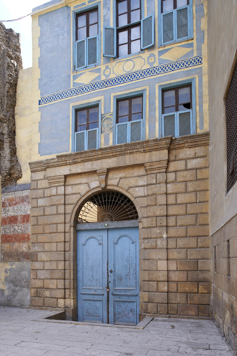 Exterior view of entrance (a nineteenth century reconstruction)