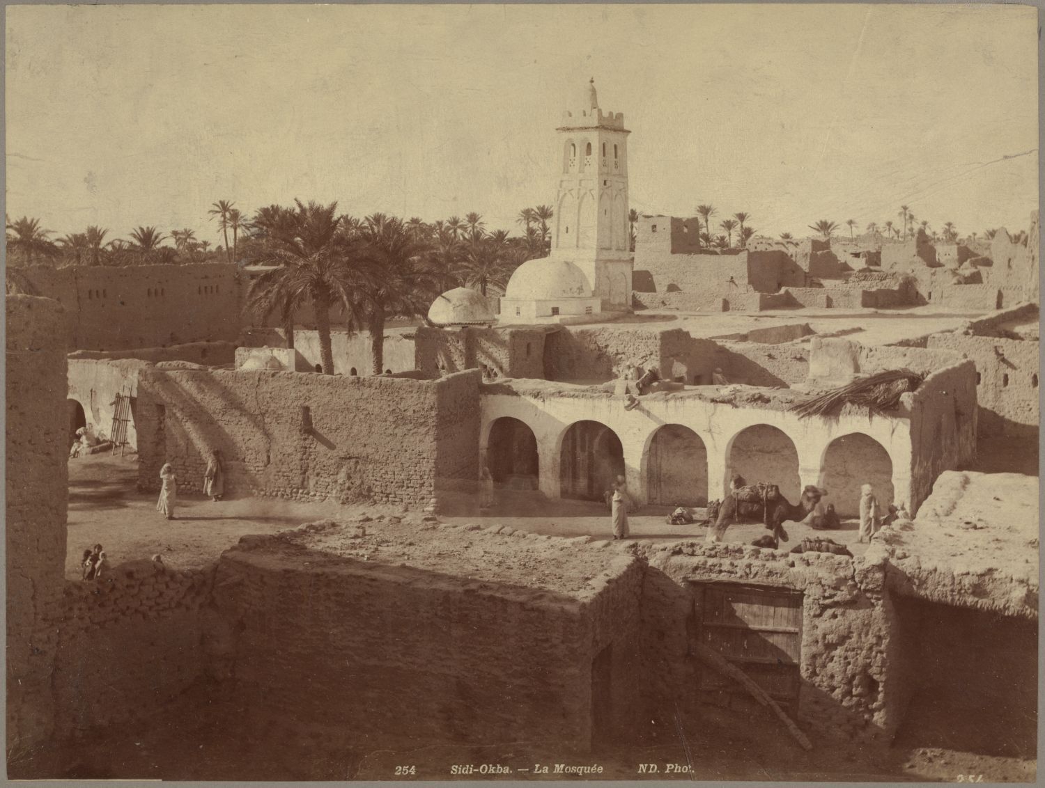 Bird's-eye view of the mosque