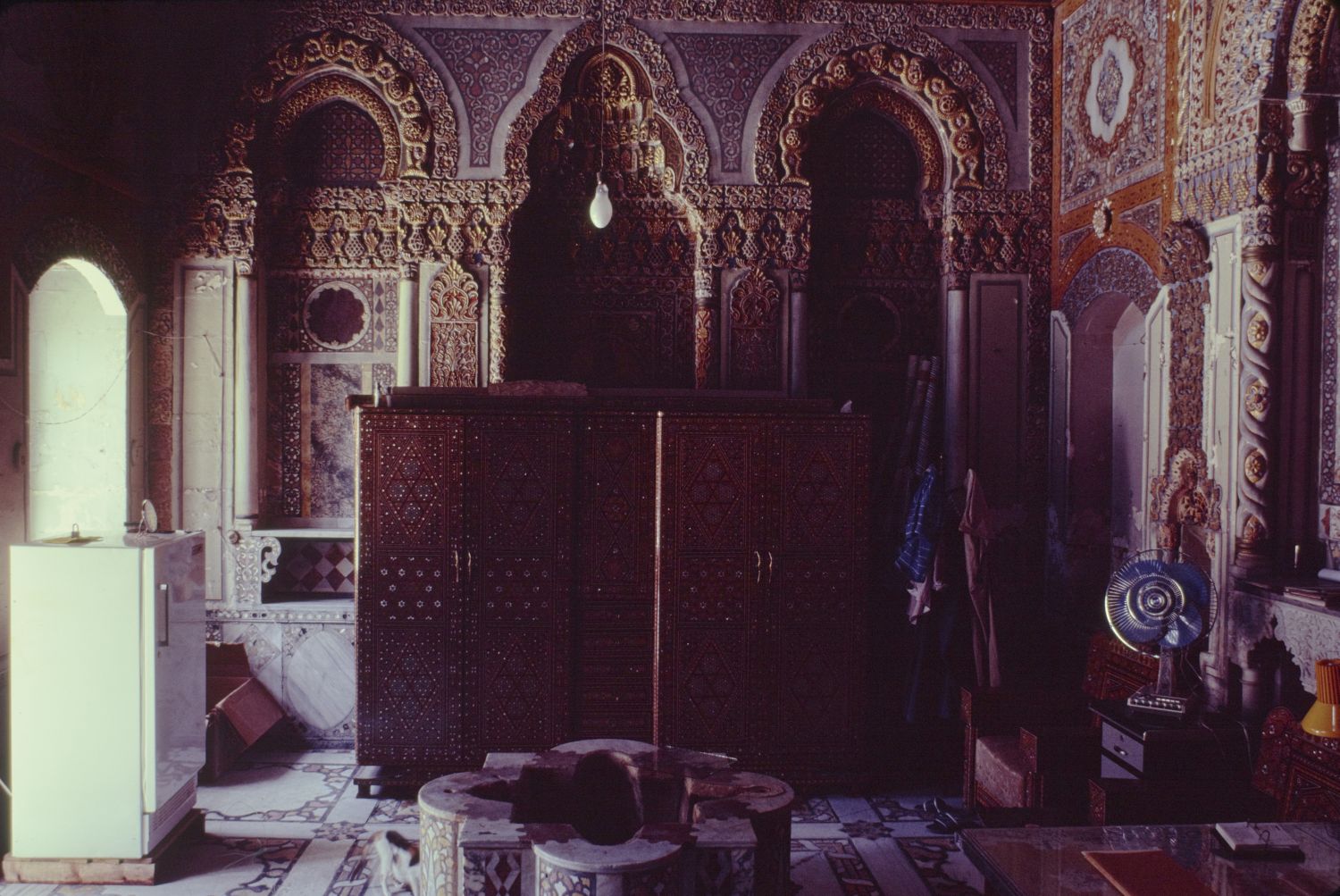 Interior view of room north of courtyard.