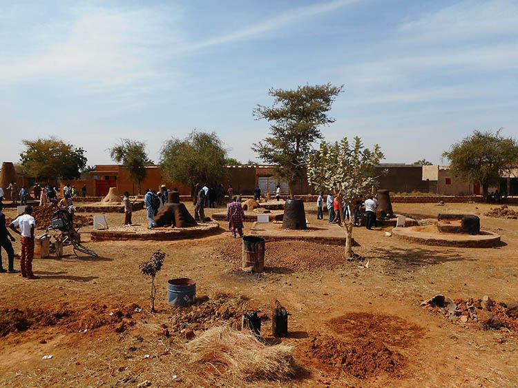 Kaya African Furnace Museum - <p>Overview of the Kaya Furnace Museum during the 9th Wed Bindé festival (2018)</p>