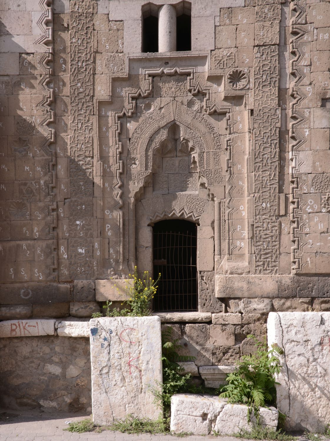 Exterior view of entrance portal.