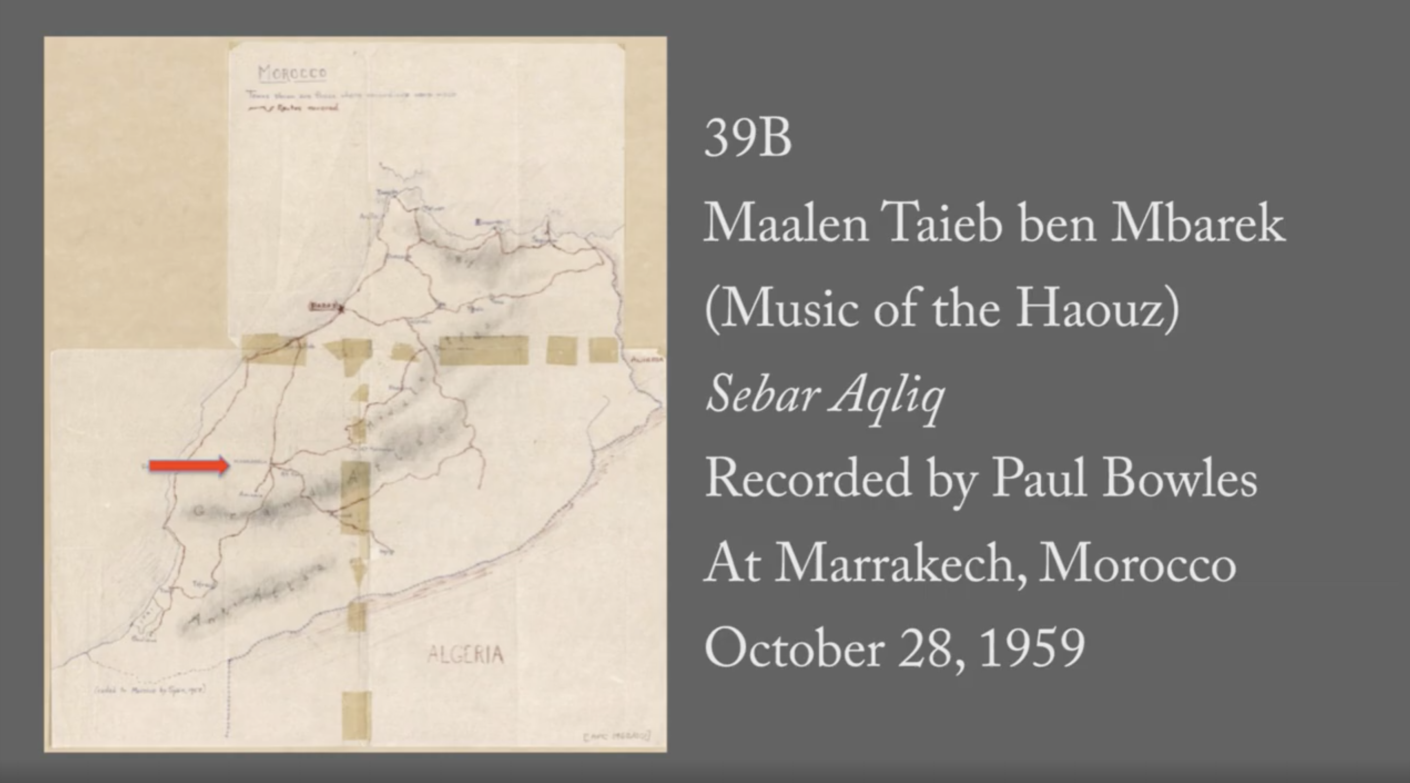  Marrakech - 39B: "Sebar Aqliq" (Music of the Haouz)