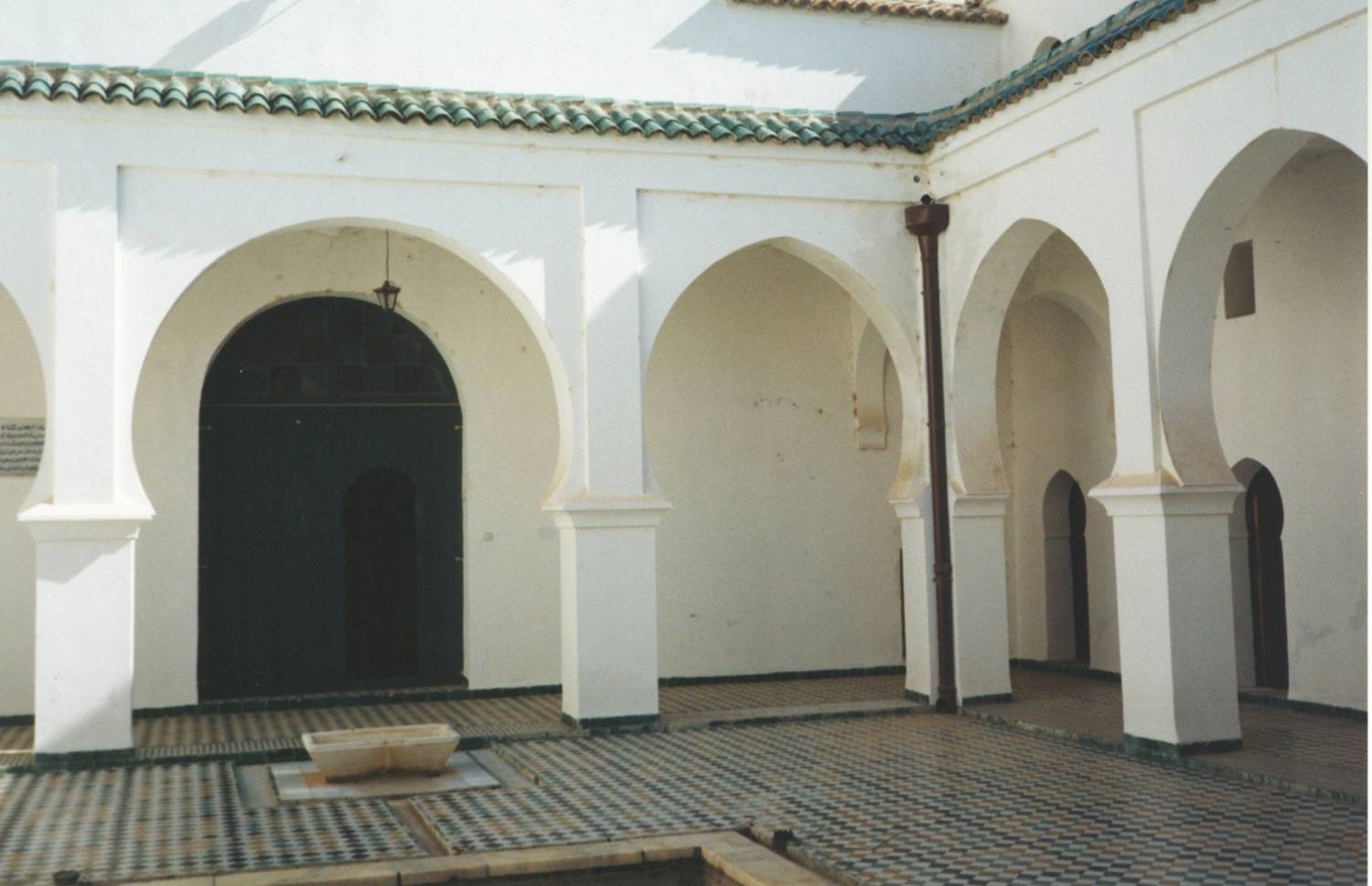 Courtyard of the madrasa