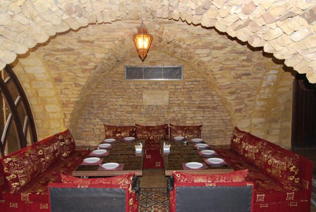 Interior view of the restaurant