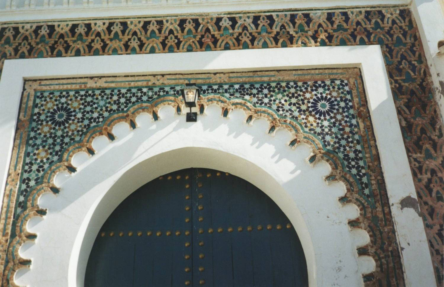 Main portal of the madrasa