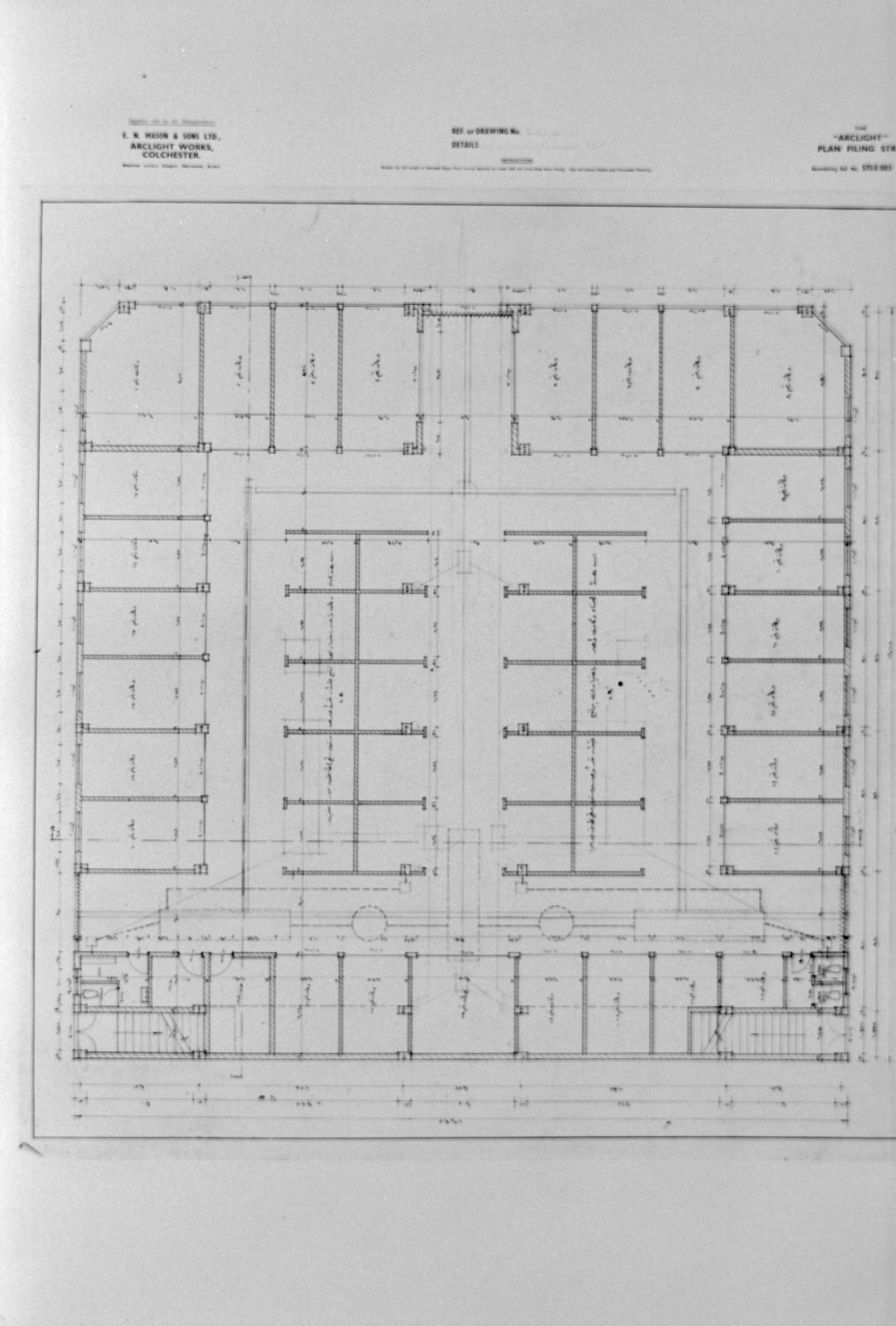 Corbachi Building - Ground floor plan.