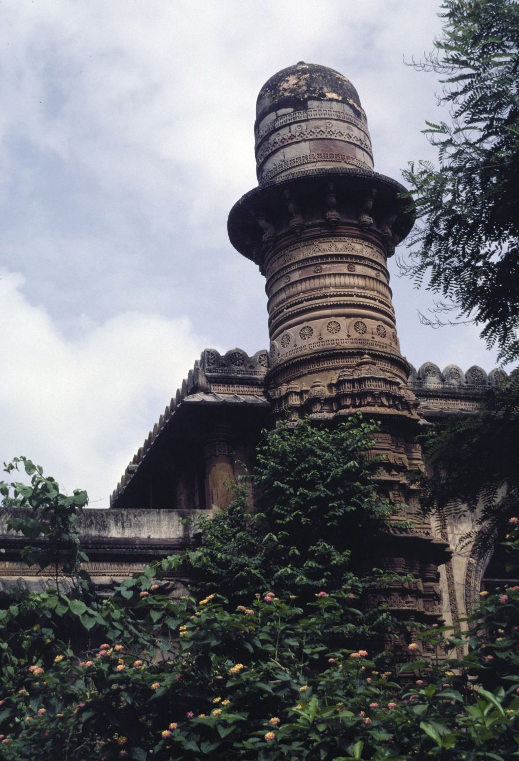 View of south minaret from east.