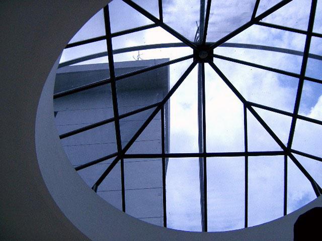 Transparent roof