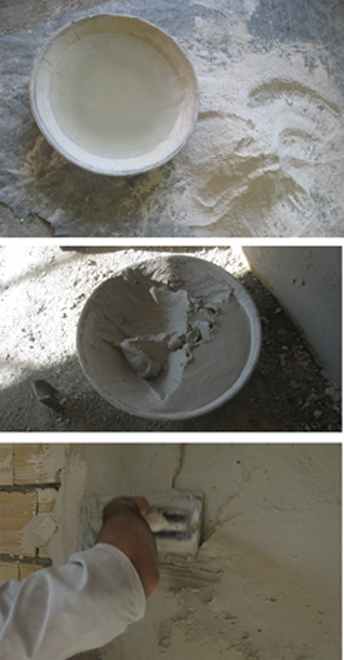Clay plaster performance process