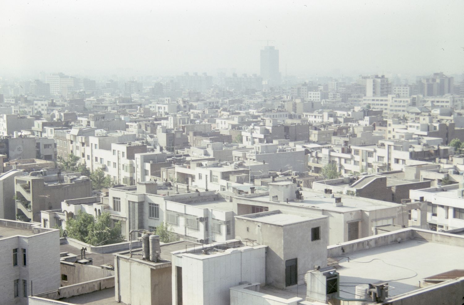View over Tehran, Iran.