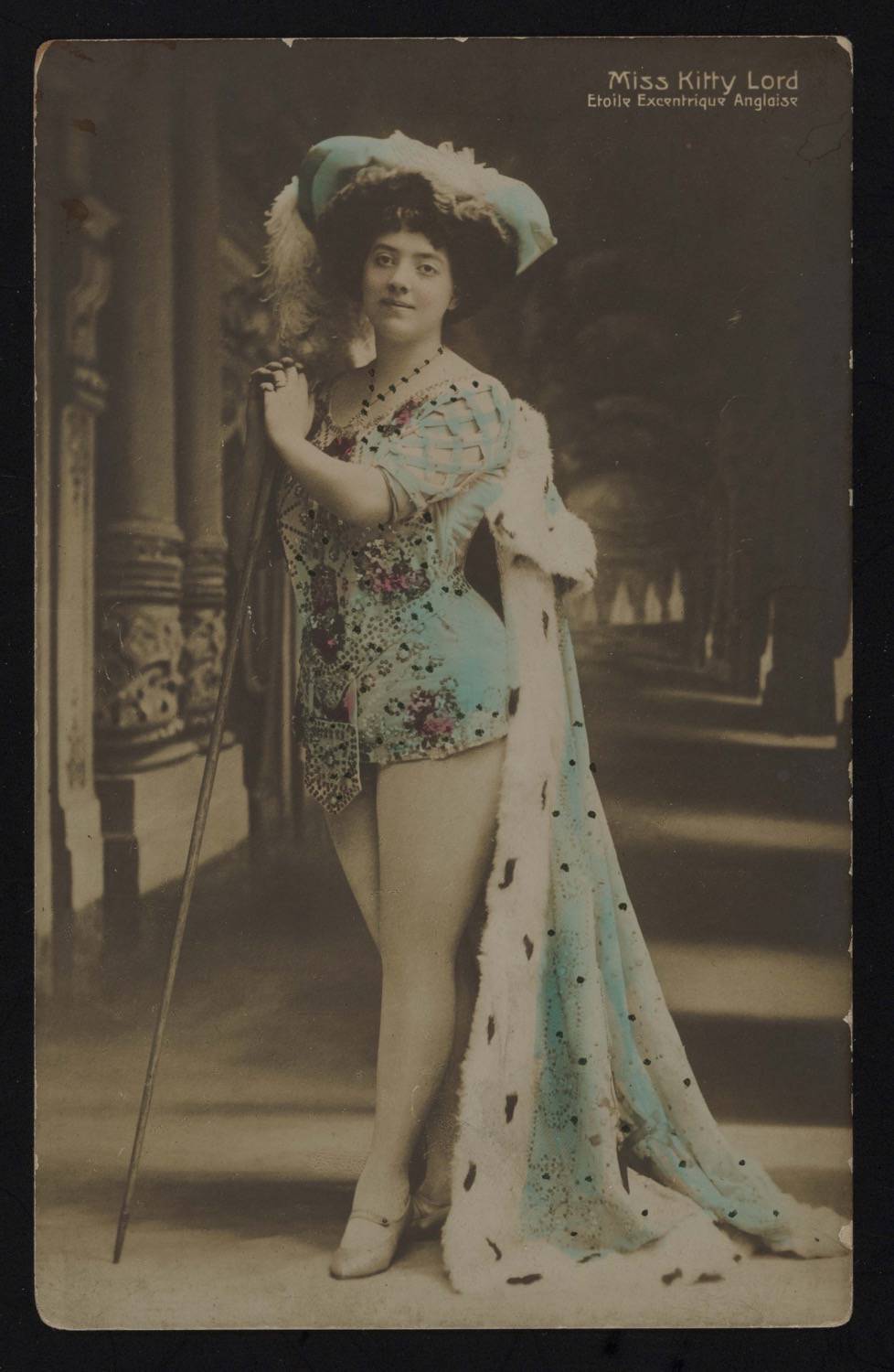 Postcard of Kitty Lord in Stage Costume