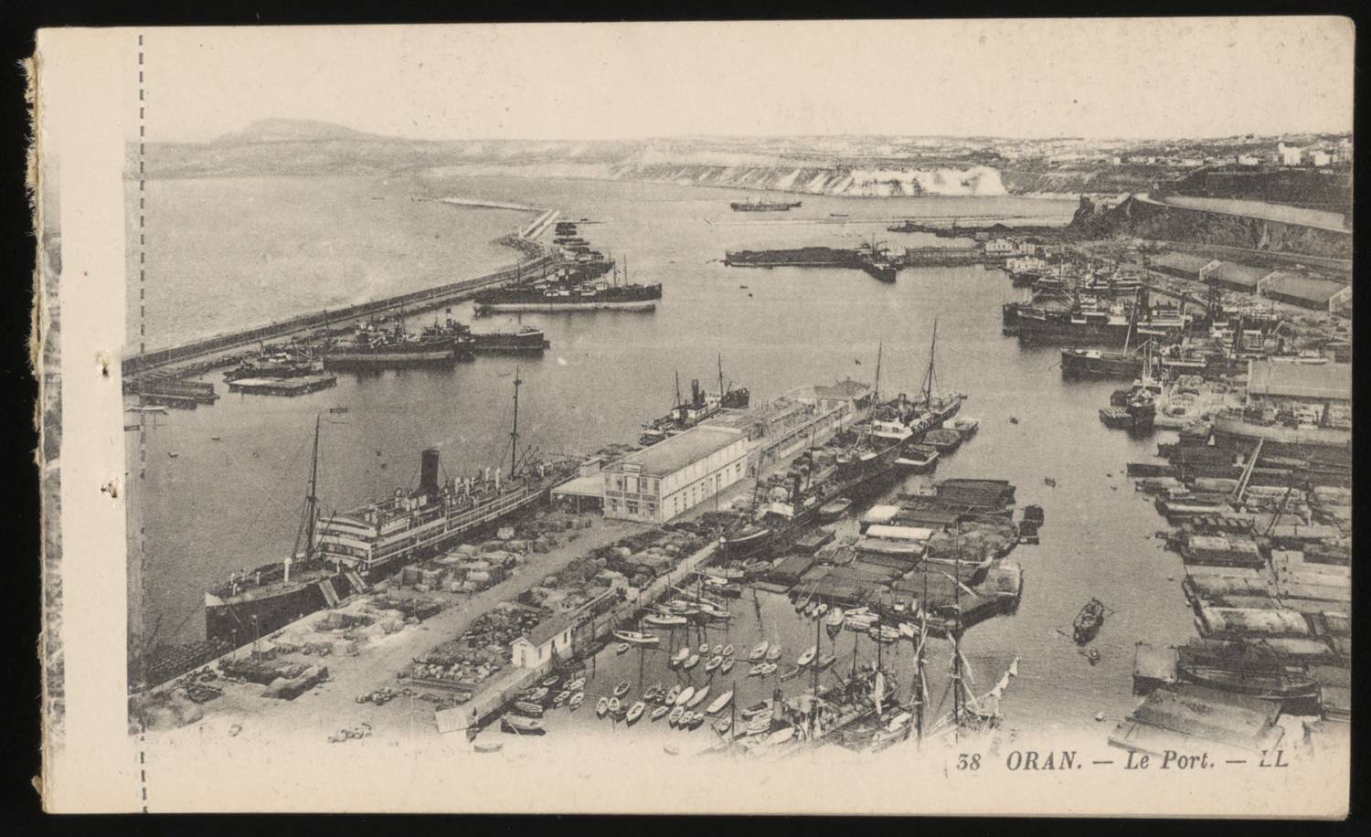 View of The Port in Oran