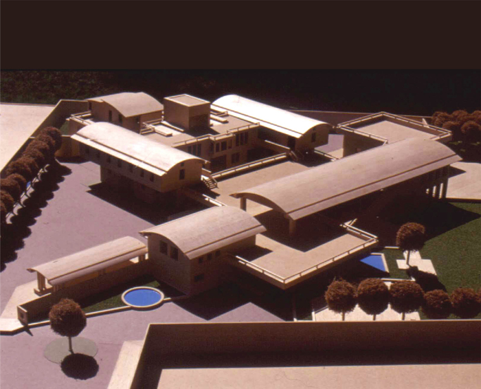 View of model 