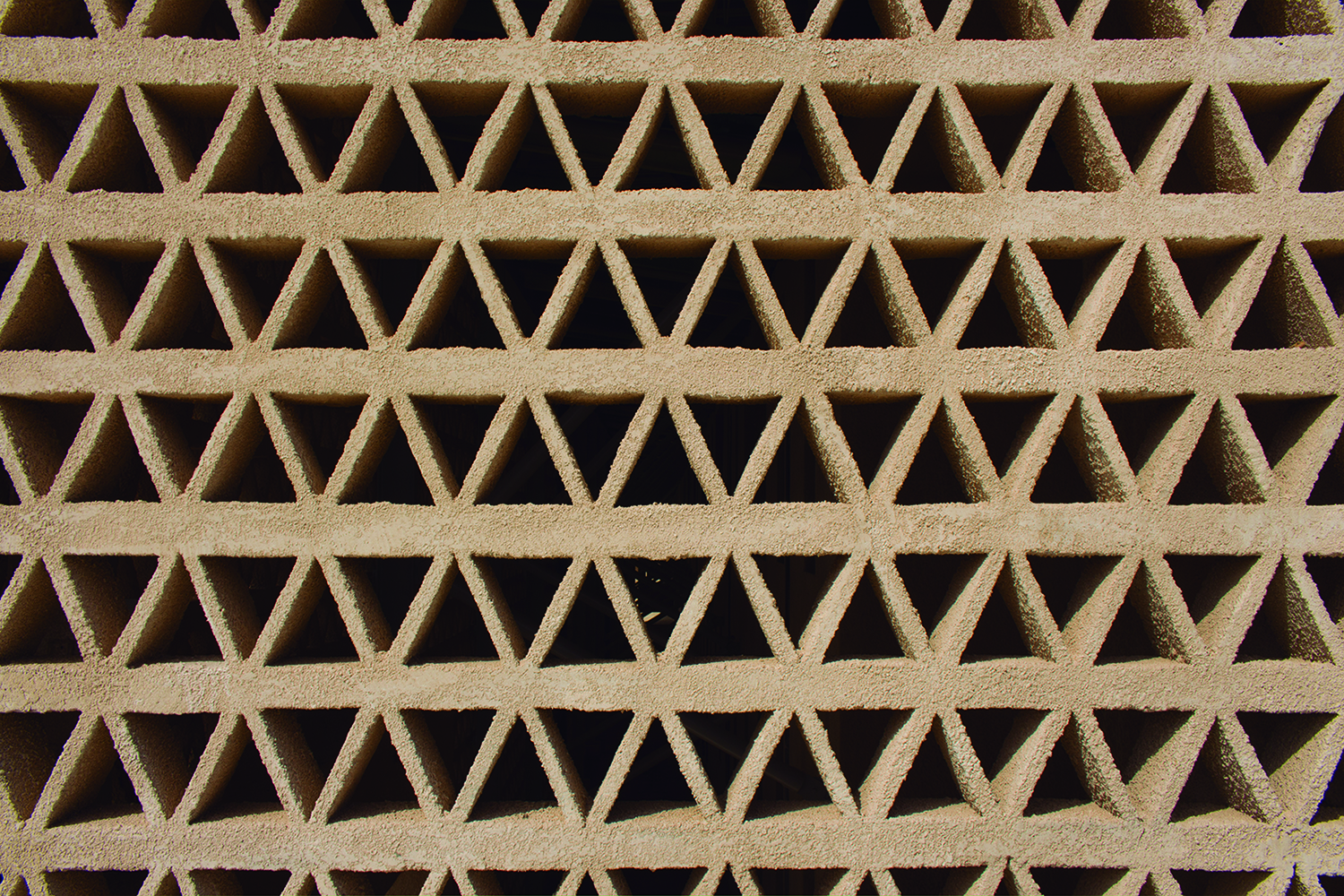 Detail of lattice from outside