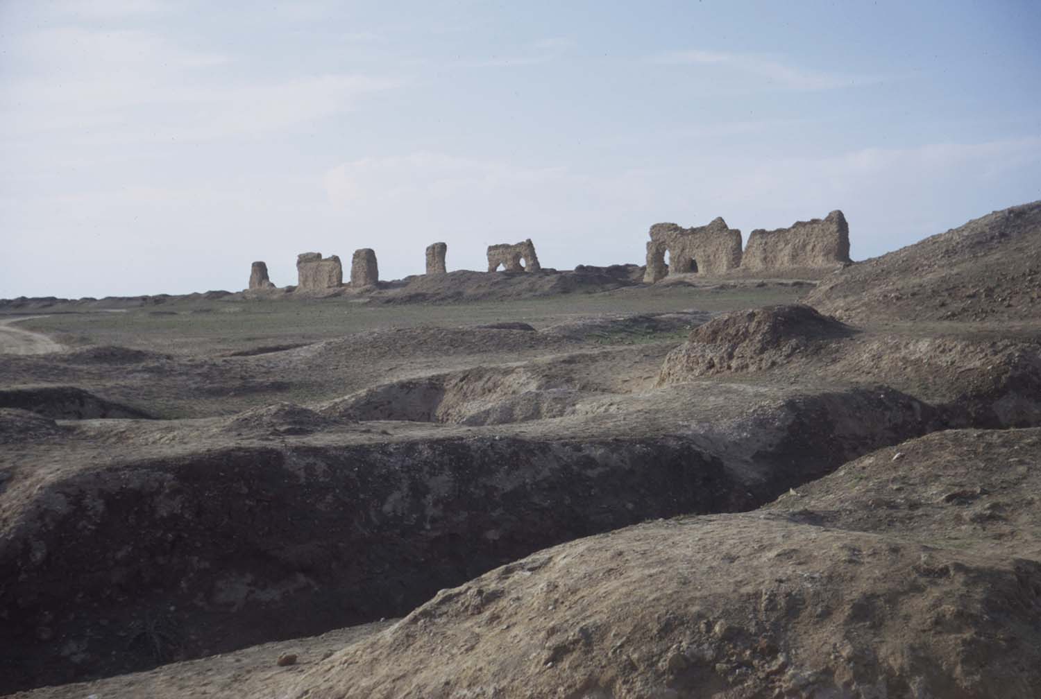 Dar al-Khilafa (Samarra) - Ruins at Samarra, possibly part of Dar al-Khilafa Complex.