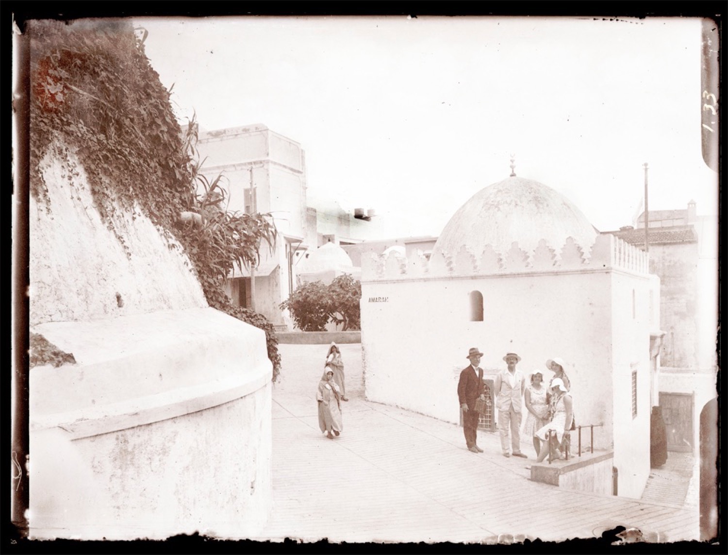 View of the Zawiya from rue Ben Raissoul