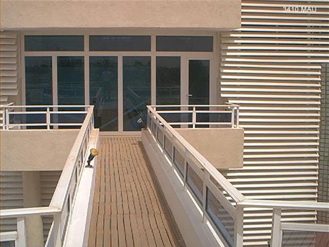 Main building view from the annex (elevated walkway 1)