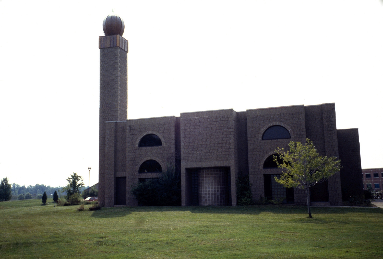 East facade, exterior view of Qibla wall. prior to expansion