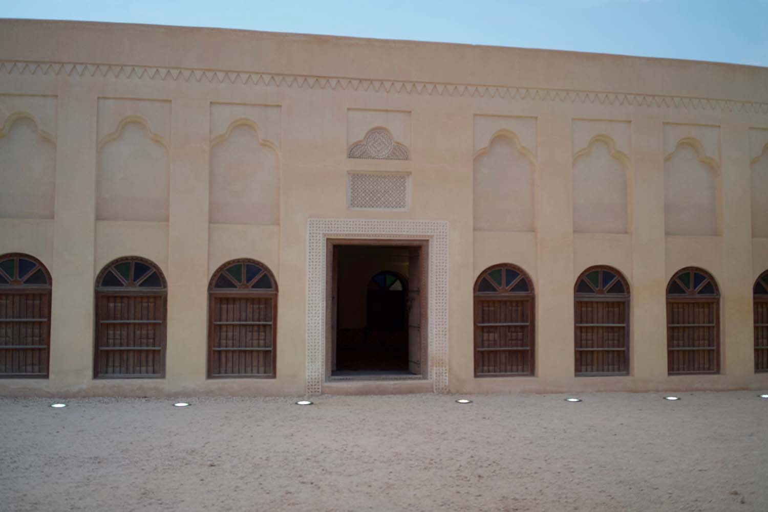 Façade, Old Amiri Palace