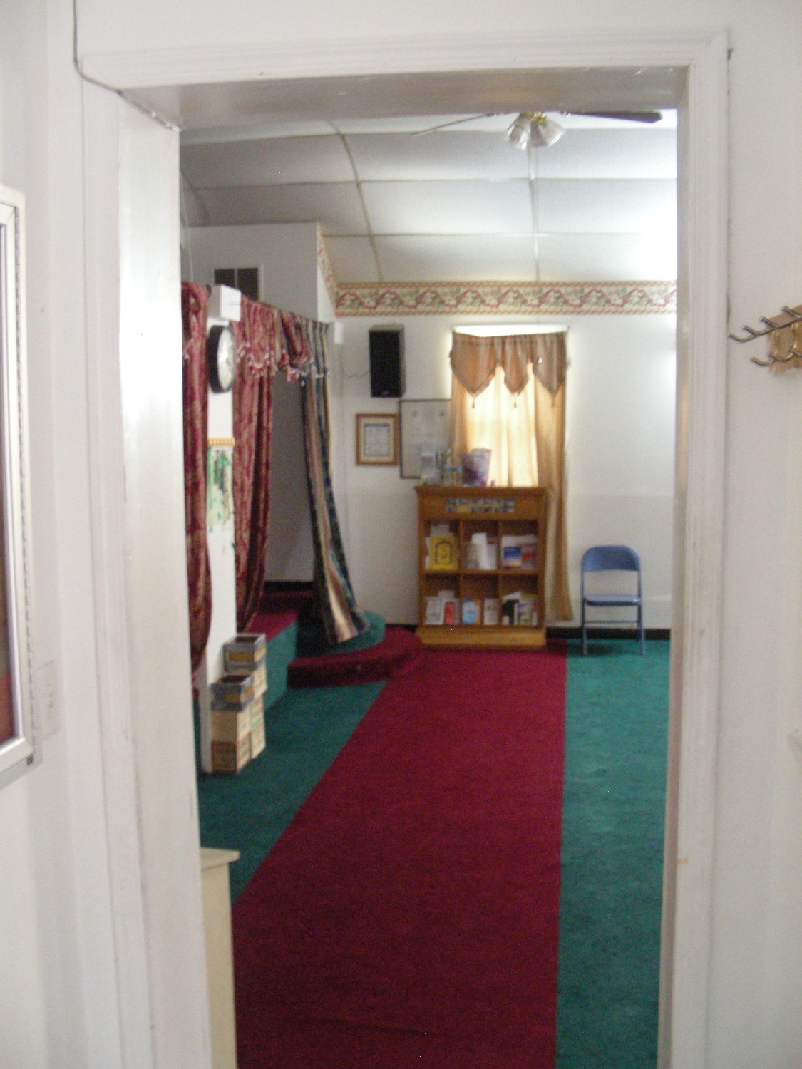 Entrance to the prayer hall