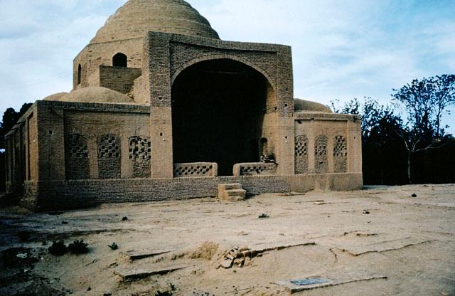Imamzada Yahya - <p>Exterior view, looking south toward entry elevation</p>