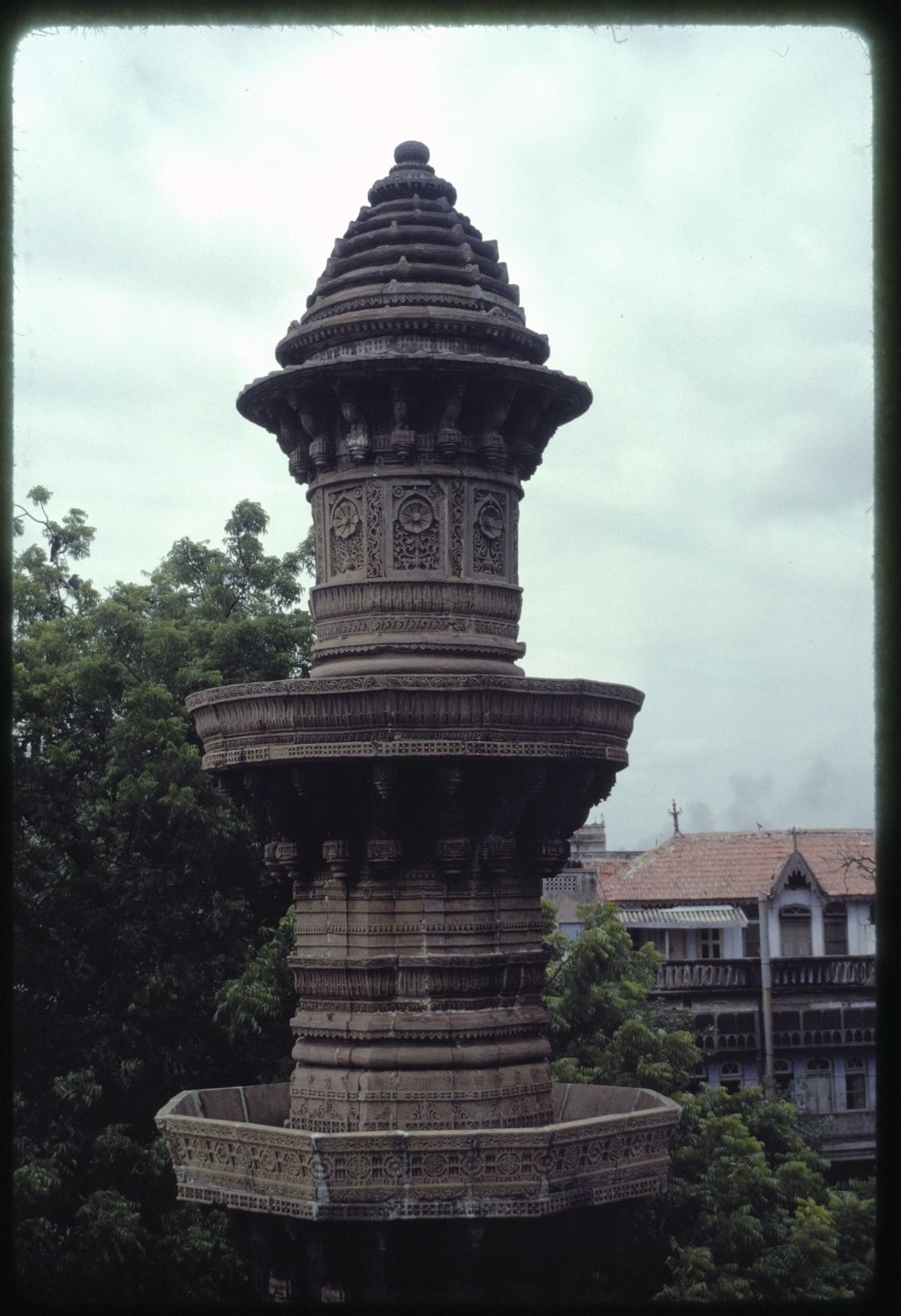 Muhafiz Khan Roza - View of minaret.