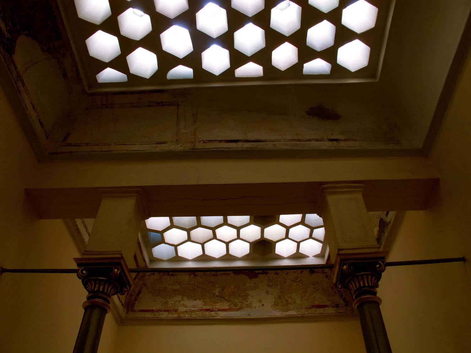 Ceiling Detail - Baths (Harem - Topkapi Palace)