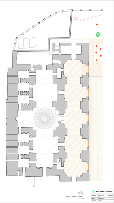 Drawing, ground floor plan