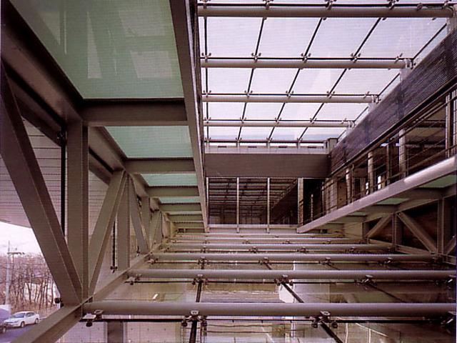 Embassy of Iran - Inside the suspended atrium