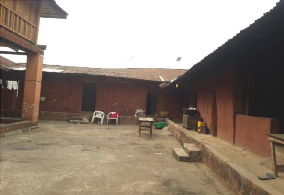 Courtyard for Family Gathering, February 2020