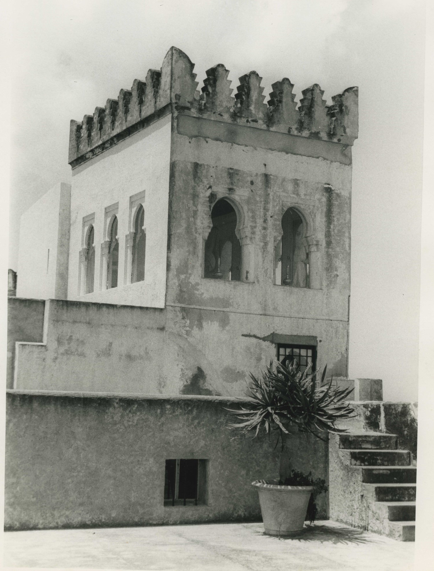 Terrace atop of a home in the Kasbah