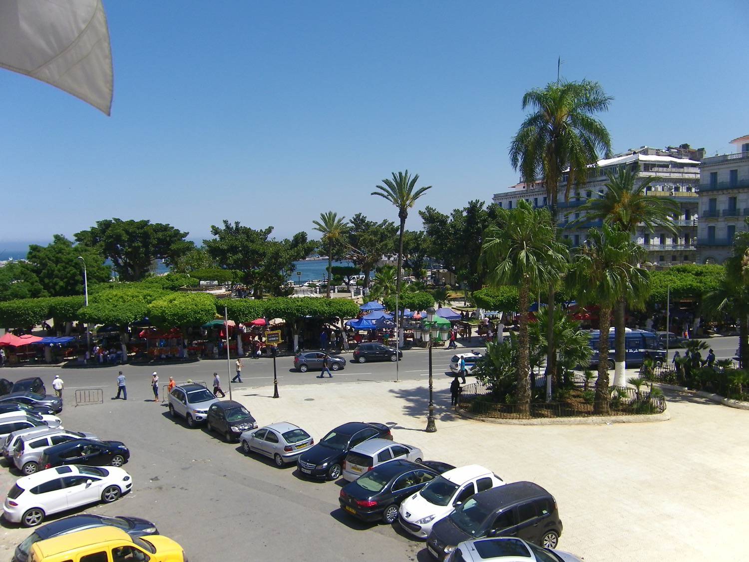 Bird's-eye view of Port Said Square