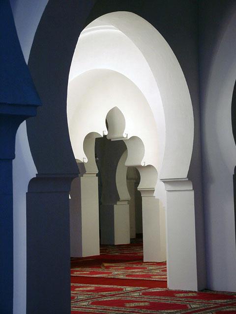 Al Qaraouiyine Rehabilitation - Interior view of the prayer hall