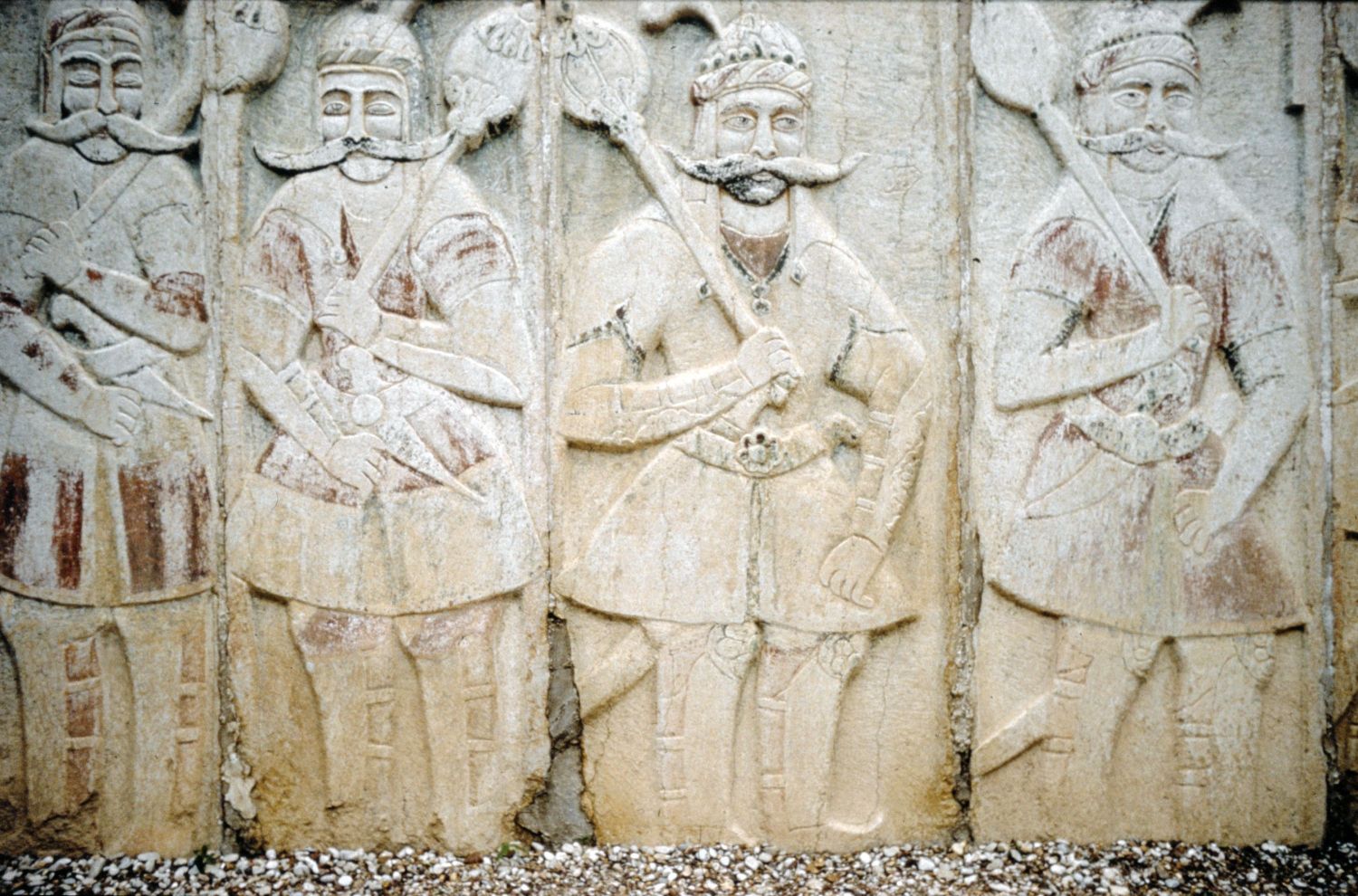 Detail of bas-relief.