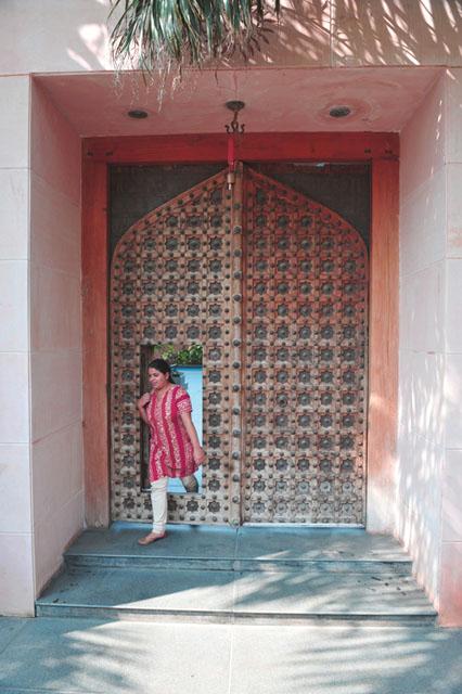 Cultural continuity in ancient moghul door