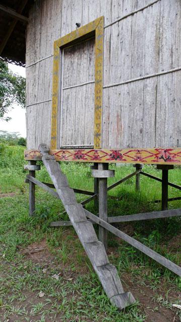 A longhouse near pontianak