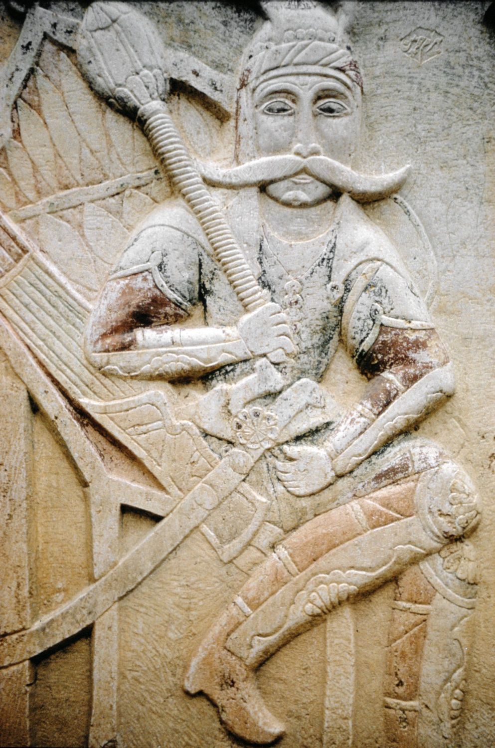 Detail of a bas-relief.