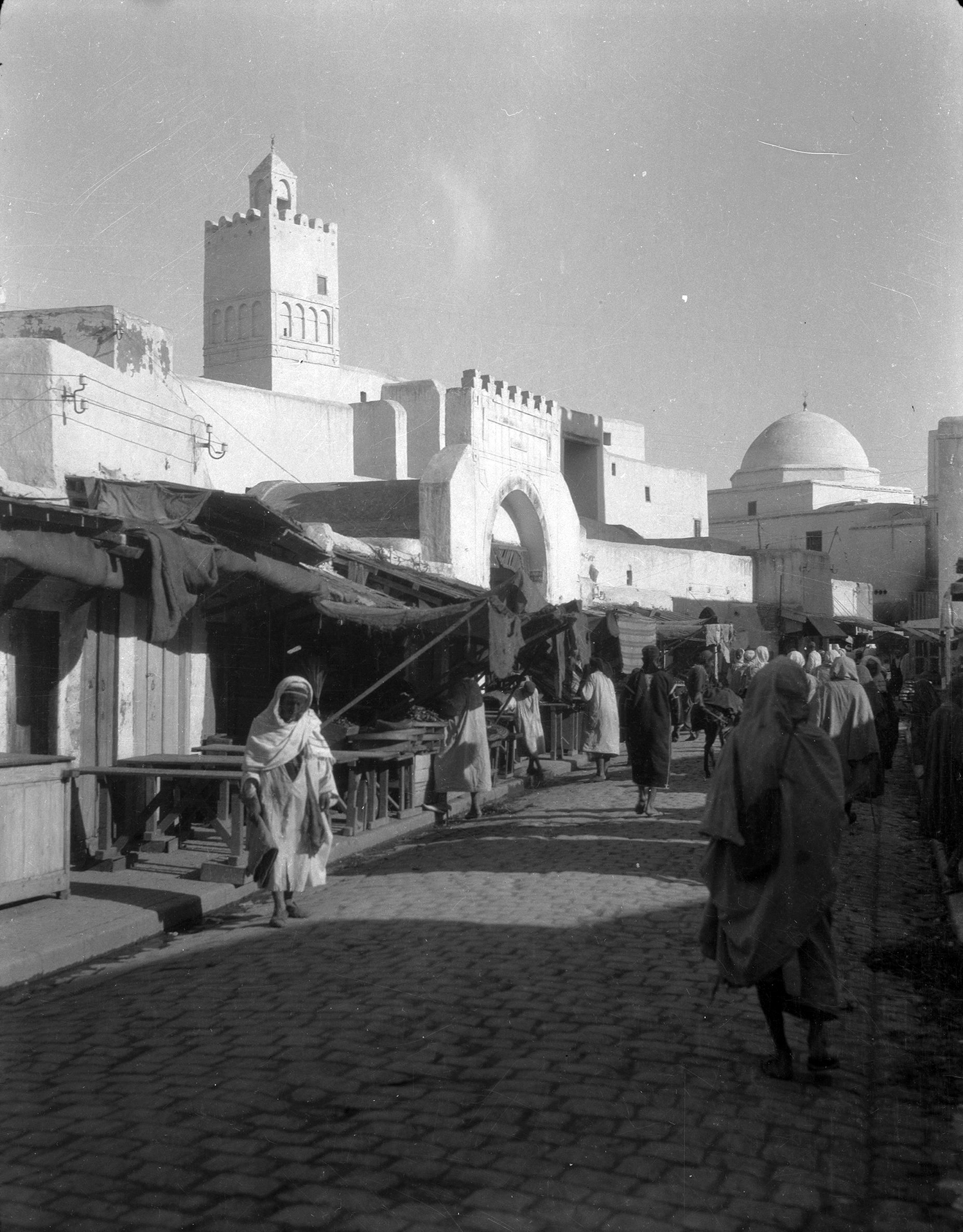 Kairouan, street market